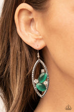 Load image into Gallery viewer, Paparazzi Famously Fashionable - Green Earring
