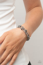 Load image into Gallery viewer, Paparazzi Spontaneous Shimmer - Black Bracelet
