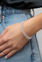 Load image into Gallery viewer, Paparazzi Regal Wraparound - White Bracelet
