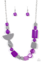 Load image into Gallery viewer, Paparazzi Tranquil Trendsetter - Purple Necklace
