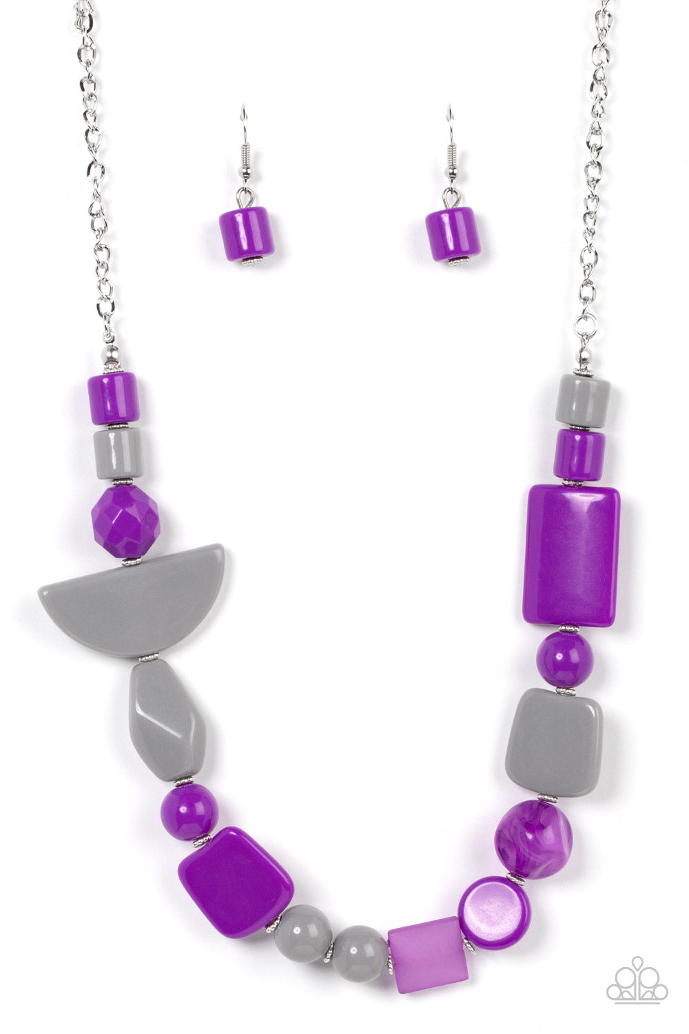 Paparazzi Tranquil Trendsetter - Purple Necklace