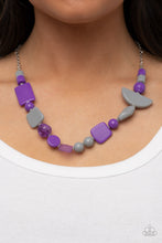 Load image into Gallery viewer, Paparazzi Tranquil Trendsetter - Purple Necklace
