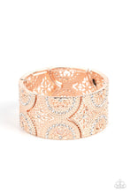 Load image into Gallery viewer, Paparazzi Wheeling and Dealing - Rose Gold Bracelet
