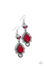 Load image into Gallery viewer, Paparazzi SELFIE-Esteem - Red Earring

