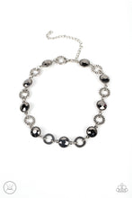 Load image into Gallery viewer, Paparazzi Rhinestone Rollout - Silver Necklace

