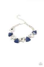 Load image into Gallery viewer, Paparazzi Pumped up Prisms - Blue Bracelet
