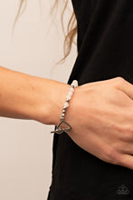 Load image into Gallery viewer, Paparazzi Following My Heart - White Bracelet
