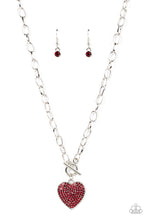 Load image into Gallery viewer, Paparazzi If You LUST - Red Necklace

