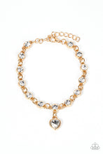 Load image into Gallery viewer, Paparazzi Truly Lovely - Gold Bracelet
