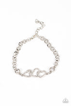 Load image into Gallery viewer, Paparazzi Desirable Dazzle - White Bracelet

