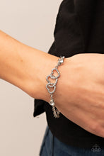 Load image into Gallery viewer, Paparazzi Desirable Dazzle - White Bracelet
