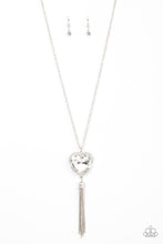 Load image into Gallery viewer, Paparazzi Finding My Forever - White Necklace
