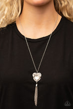 Load image into Gallery viewer, Paparazzi Finding My Forever - White Necklace
