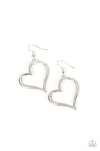 Load image into Gallery viewer, Paparazzi Tenderhearted Twinkle - White Earring
