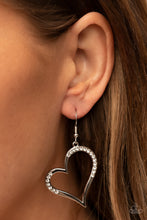 Load image into Gallery viewer, Paparazzi Tenderhearted Twinkle - White Earring
