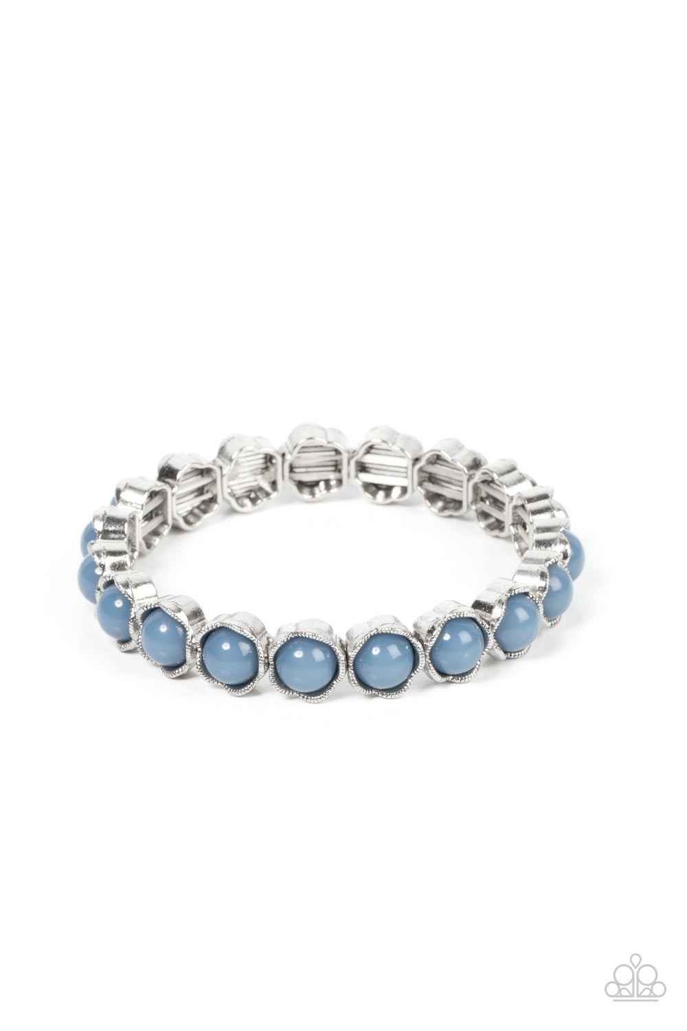 Paparazzi Lets be Buds - Blue Bracelet