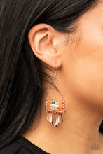 Load image into Gallery viewer, Paparazzi Riverbed Bounty - Copper Earring
