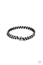 Load image into Gallery viewer, Paparazzi Regal Wraparound - Black Bracelet
