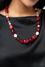 Load image into Gallery viewer, Paparazzi Nautical Sunset - Red Necklace
