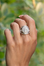 Load image into Gallery viewer, Paparazzi Understated Drama - White Ring
