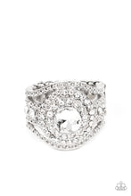 Load image into Gallery viewer, Paparazzi Understated Drama - White Ring

