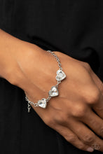 Load image into Gallery viewer, Paparazzi Little Heartbreaker - White Bracelet
