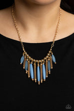 Load image into Gallery viewer, Paparazzi Bohemian Breeze - Blue Necklace

