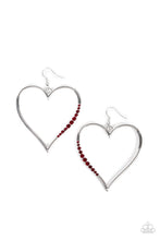Load image into Gallery viewer, Paparazzi Bewitched Kiss - Red Earring
