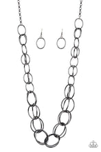 Load image into Gallery viewer, Paparazzi Elegantly Ensnared - Black Necklace
