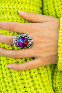 Paparazzi Galactic Garden - Pink Ring