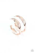 Load image into Gallery viewer, Paparazzi Curvy Charmer - Rose Gold Earring

