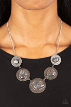 Load image into Gallery viewer, Paparazzi Raw Charisma - Silver Necklace
