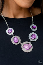 Load image into Gallery viewer, Paparazzi Raw Charisma - Purple Necklace
