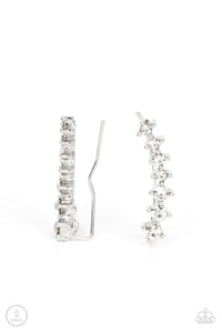 Paparazzi PRISMATIC and Proper - White Earrings