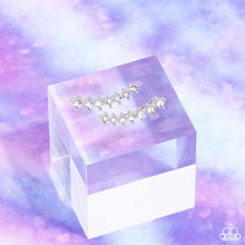 Load image into Gallery viewer, Paparazzi PRISMATIC and Proper - White Earrings
