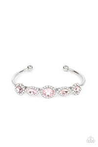 Paparazzi Simmer on GLOW - Pink Bracelet