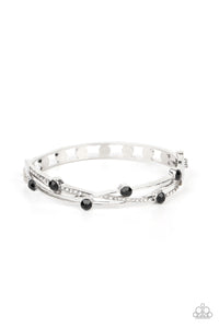 Paparazzi Slammin Sparkle - Black Bracelet