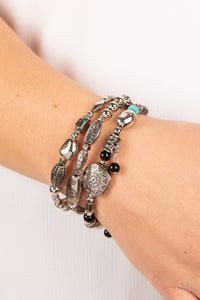 Paparazzi Western Quest - Black Bracelet