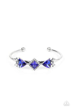Load image into Gallery viewer, Paparazzi Strategic Sparkle - Blue Bracelet

