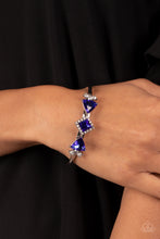 Load image into Gallery viewer, Paparazzi Strategic Sparkle - Blue Bracelet

