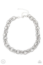 Load image into Gallery viewer, Paparazzi Tough Crowd - Silver Necklace
