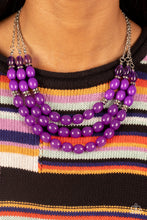 Load image into Gallery viewer, Paparazzi Coastal Cruise - Purple Necklace
