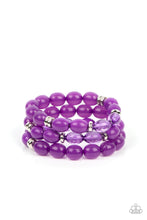 Load image into Gallery viewer, Paparazzi Coastal Coastin - Purple Bracelet
