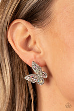 Load image into Gallery viewer, Paparazzi Smooth Like FLUTTER - Multi Earring
