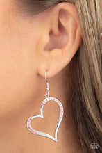 Load image into Gallery viewer, Paparazzi Tenderhearted Twinkle - Pink Earring
