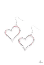 Load image into Gallery viewer, Paparazzi Tenderhearted Twinkle - Pink Earring
