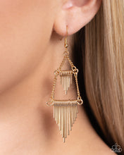 Load image into Gallery viewer, Paparazzi Greco Grotto - Gold Earrings
