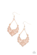 Load image into Gallery viewer, Paparazzi Sentimental Setting - Rose Gold Earring
