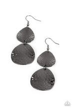 Load image into Gallery viewer, Paparazzi Bait and Switch - Black Earrings
