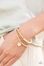 Load image into Gallery viewer, Paparazzi Terraform Trendsetter - Gold Bracelet
